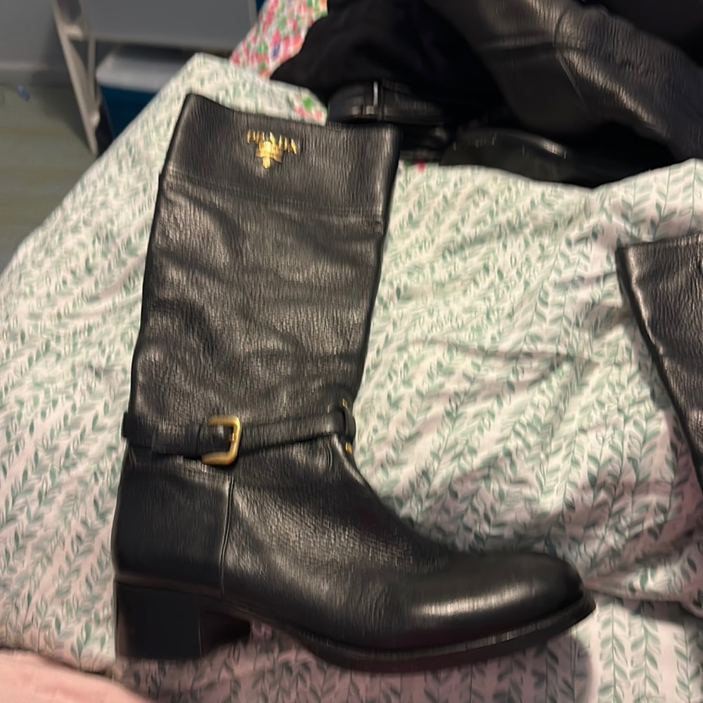 Gently worn Prada riding boots - Picture 3 of 8